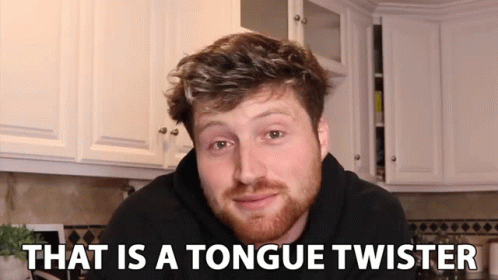 That Is A Tongue Twister Blah Blah GIF - That Is A Tongue Twister Blah Blah Tongue Twister GIFs