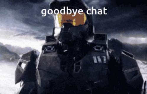 Halo Master Chief GIF - Halo Master Chief Goodbye Chat GIFs