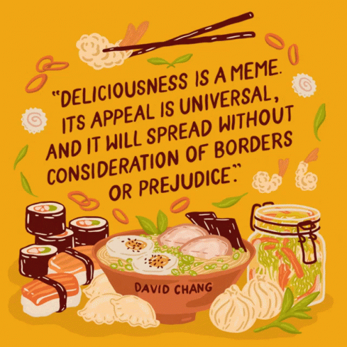 Deliciousness Is A Meme David Chang GIF - Deliciousness Is A Meme David Chang Sushi GIFs