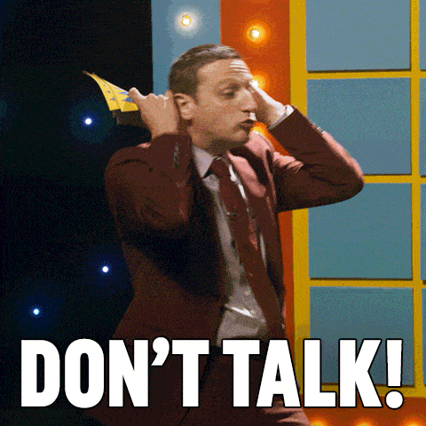 Dont Talk I Think You Should Leave With Tim Robinson GIF - Dont Talk I Think You Should Leave With Tim Robinson Stop Speaking GIFs