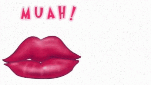 Muah Kisses GIF - Muah Kisses Red Lips GIFs