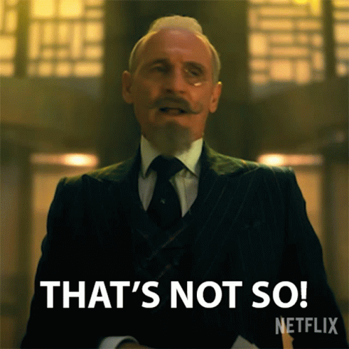 Thats Not So Reginald Hargreeves GIF - Thats Not So Reginald Hargreeves Colm Feore GIFs