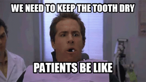 Patients Be Like... GIF - Ryan Reynolds Dentist Patient GIFs