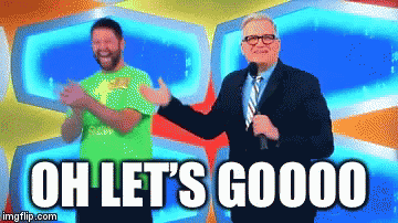Oh Lets Go Clapping GIF - Oh Lets Go Clapping Price Is Right GIFs