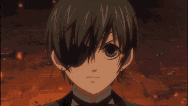 a close up of a person 's face with a shocked look on his face