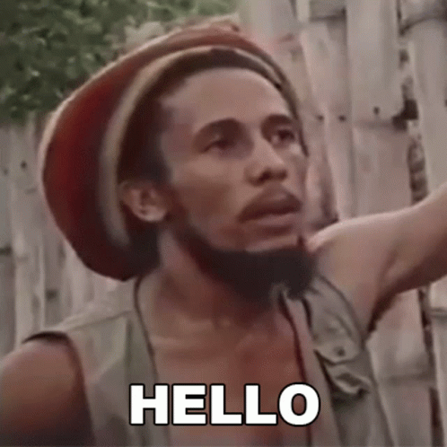 Hello Robert Nesta Marley GIF - Hello Robert Nesta Marley Bob Marley GIFs