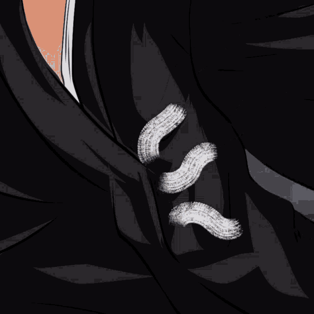 a close up of a person 's shoulder with a few white lines on it