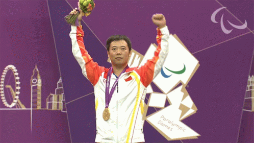 Yehey Chao Dong GIF - Yehey Chao Dong International Paralympic Committee GIFs