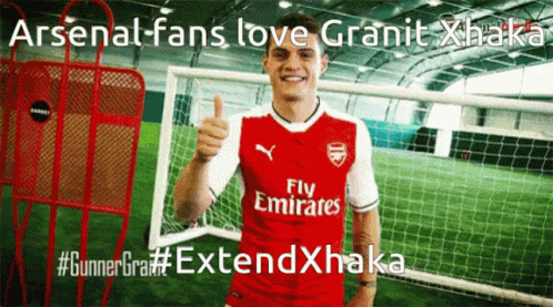 Arsenal Xhaka GIF - Arsenal Xhaka GIFs