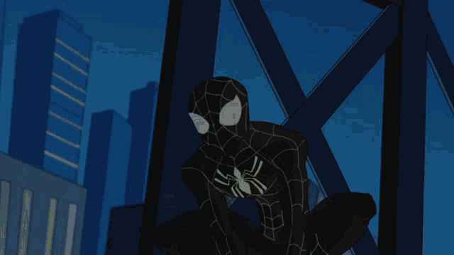 Black Spiderman Spectacular Spider Man GIF - Black Spiderman Spectacular Spider Man Spiderman GIFs