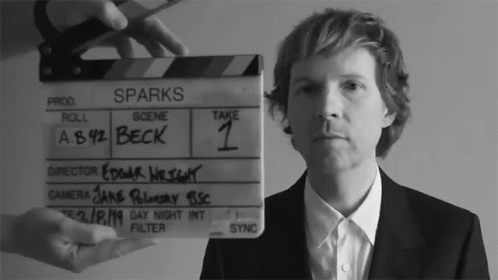 Film Clapper Beck GIF - Film Clapper Beck The Sparks Brothers GIFs