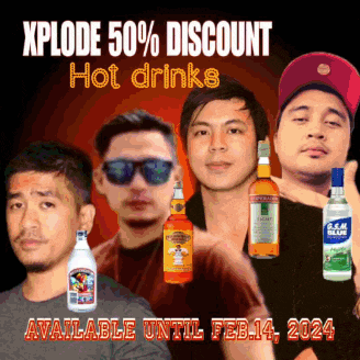 xplode 50 % discount hot drinks are available until feb 14 2024