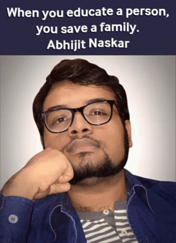 Abhijit Naskar Naskar GIF - Abhijit Naskar Naskar Educate GIFs