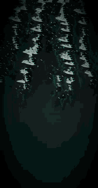 a dark background with a few white letters that say ' a ' on it