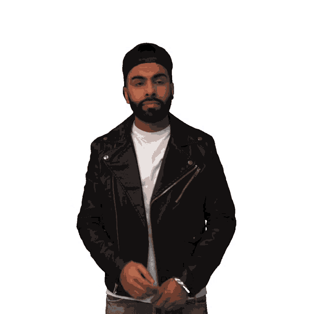 a man in a leather jacket giving a thumbs up with the words rax approves behind him