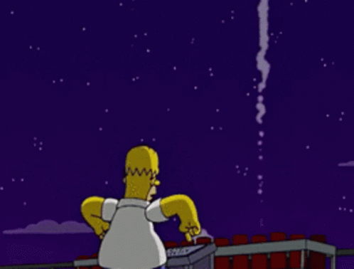 Homer Simpson Simpsons GIF - Homer Simpson Simpsons Fireworks GIFs