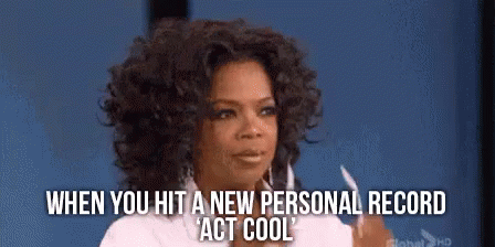 When You Hit A New Personal Record GIF - Record Personal Record Act Cool GIFs