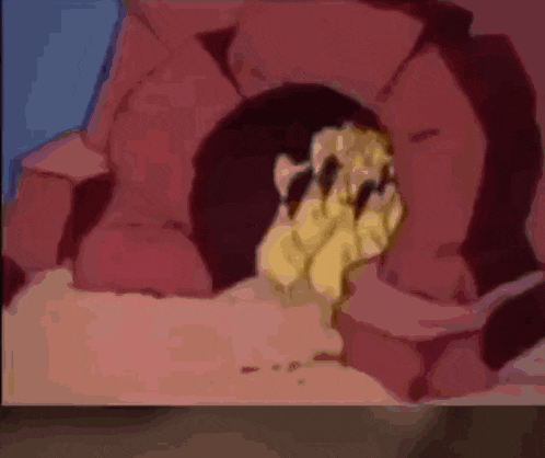 a cartoon of a man covering his face with his hands and the words inteligencia artificial