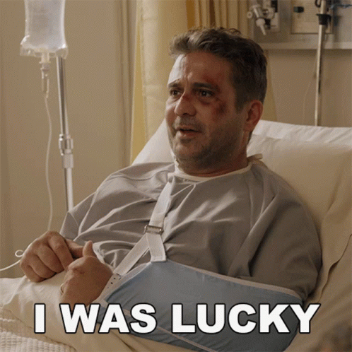I Was Lucky Father Chuck GIF - I Was Lucky Father Chuck Blood And Treasure GIFs
