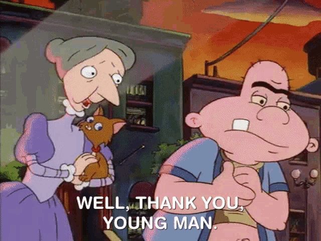 Mean Old Lady Hey Arnold GIF - Mean Old Lady Hey Arnold Thurston GIFs