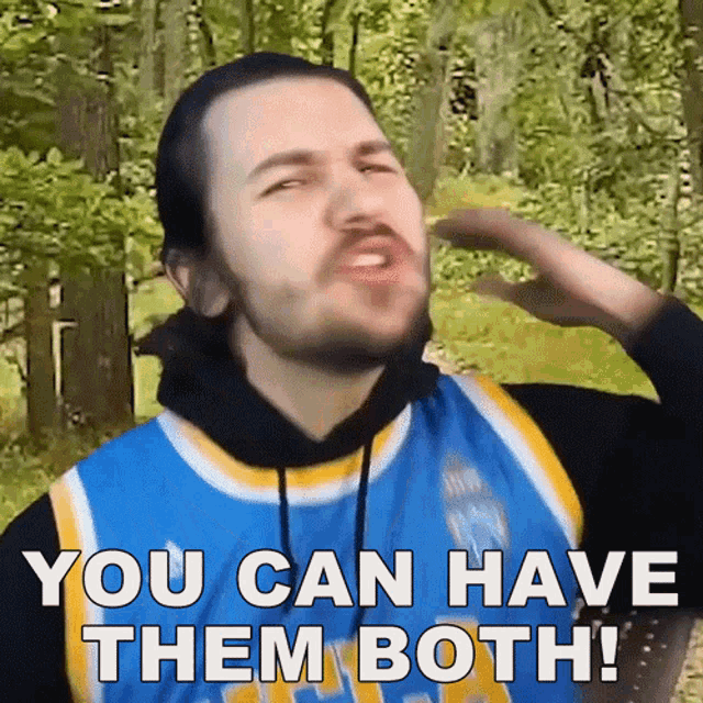 You Can Have Them Both Kashman GIF - You Can Have Them Both Kashman Kashmantv GIFs