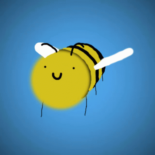 Groovy Bee GIF