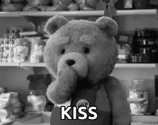 Ted Kiss GIF - Ted Kiss Bear GIFs