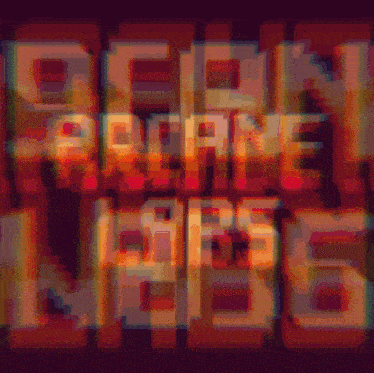 a blurred image of a sign that says " real time laser tag "
