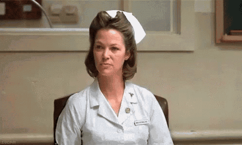 Nurse Ratched GIF - Nurse Ratched While GIFs