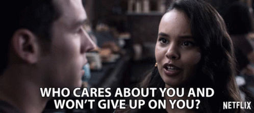 Who Cares About You And Wont Give Up On You Jessica Davis GIF - Who Cares About You And Wont Give Up On You Jessica Davis Alisha Boe GIFs