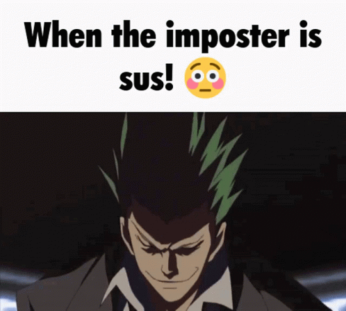 When The Imposter Is Sus Sus GIF - When The Imposter Is Sus Sus Among Us GIFs