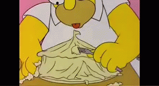 Homer Simpson Eating GIF - Homer Simpson Eating The Simpson GIFs