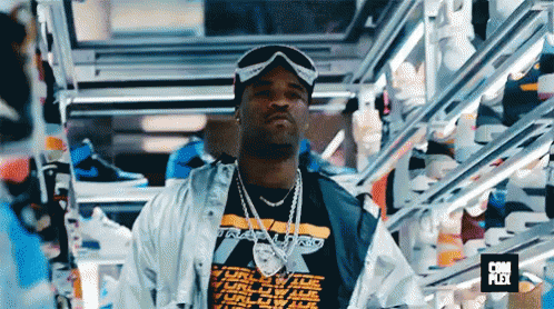 Sneaker Shopping With Asap Ferg GIF - Sole Collector Sole Collector Gifs Shoes GIFs