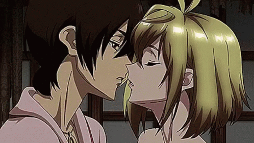 Anime Kissing GIF - Anime Kissing Couple GIFs
