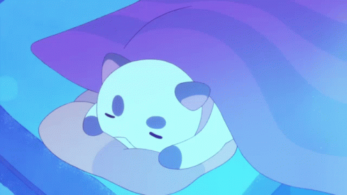 Bee And Puppy Cat Puppycat GIF - Bee And Puppy Cat Puppycat Puppycat Sleeping GIFs
