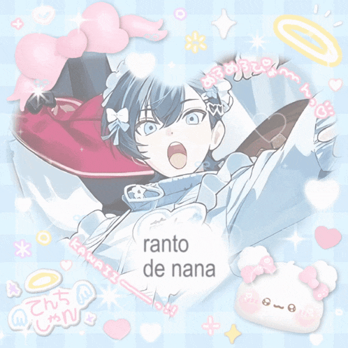 a picture of a boy with the name ranto de nana