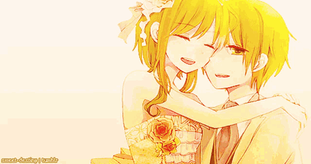 a picture of a boy and a girl with the words sweet-destiny tumblr on the bottom right