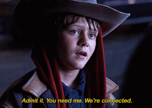 We Are Connected Admit It GIF - We Are Connected Admit It Iron Man GIFs