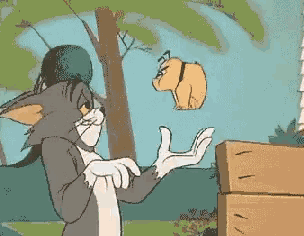 Tom And Jerry Bite GIF - Tom And Jerry Bite Tiny Dog GIFs