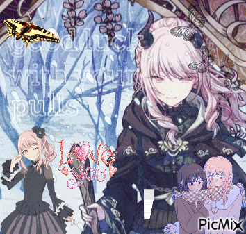 a collage of anime characters with the words good luck with your pulls