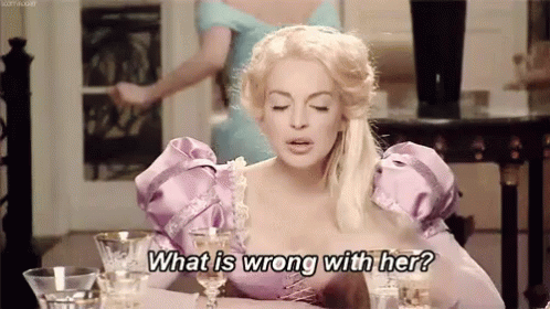 What Is Wrong With Her? GIF - Rapunzel Lindsey Lohan GIFs