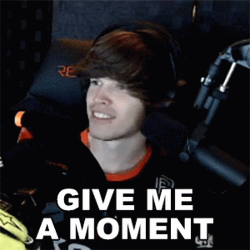 Give Me A Moment Casey Kirwan GIF - Give Me A Moment Casey Kirwan Give Me A Second GIFs