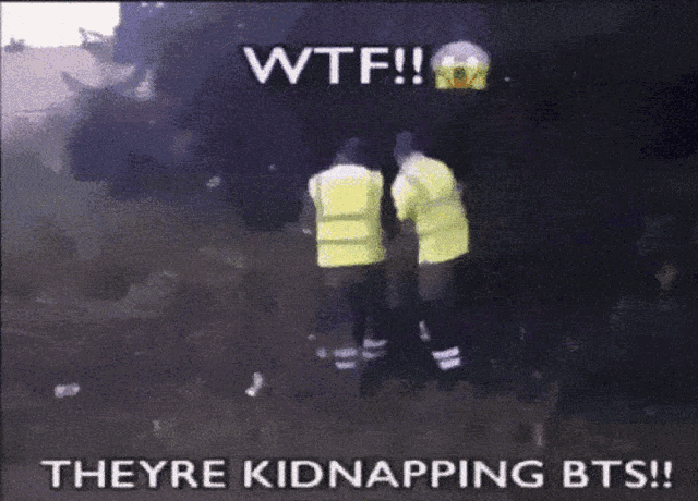 Wtf Theyre Kidnapping Bts GIF - Wtf Theyre Kidnapping Bts Bts GIFs