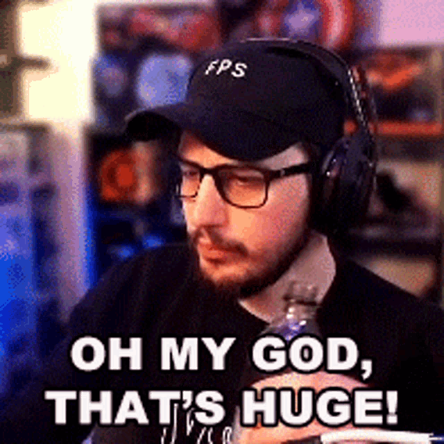 Oh My God Thats Huge Jaredfps GIF - Oh My God Thats Huge Jaredfps Thats Really Big GIFs
