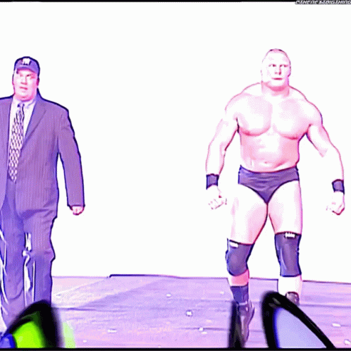 Brock Lesnar Entrance GIF - Brock Lesnar Entrance Paul Heyman GIFs