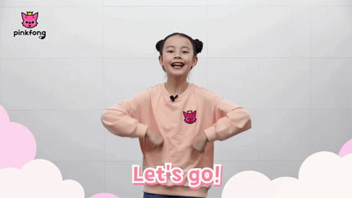 Lets Go Pinkfong GIF - Lets Go Pinkfong Come On GIFs