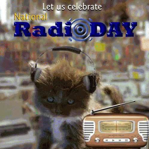 National Radio Day GIF