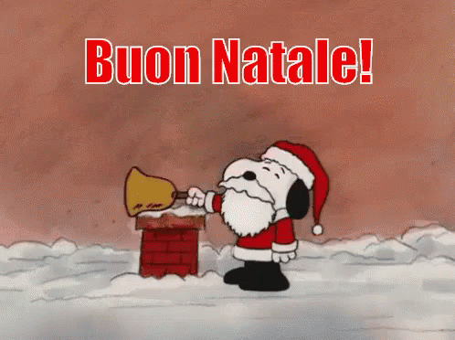 Snoopy Babbo Natale GIF - Buon Natale Babbo Natale Snoopy GIFs