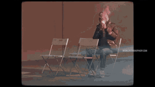 a collage of images of a man wearing a hoodie with the words " worldstarhiphop.com " at the bottom