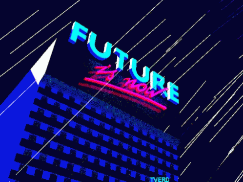Future Is Now Outrun GIF - Future Is Now Outrun Style GIFs